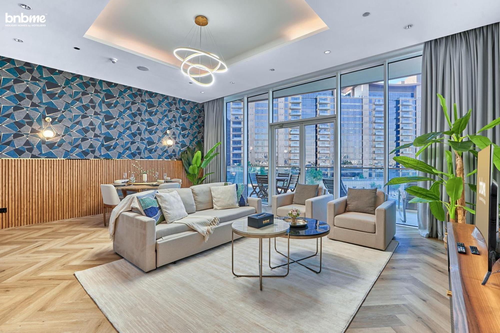 Bnbmehomes - Tiara Tanzanite Dubai Esterno foto